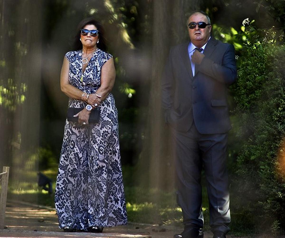 La madre de Cristiano Ronaldo en la boda de Jorge Mendes
