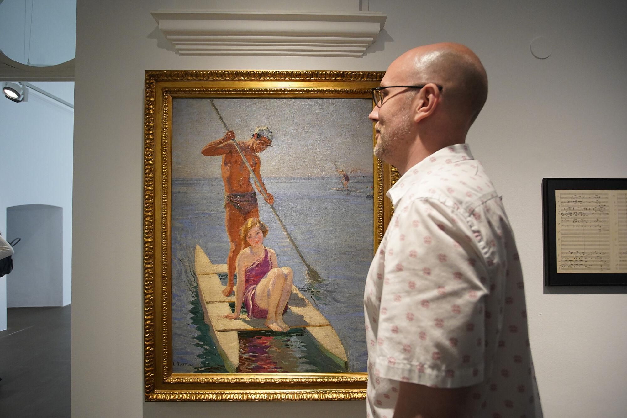 Sant Feliu de Guíxols Museu d'Història Espai Carmen Thyssen visita guiada a l'exposició Thyssen