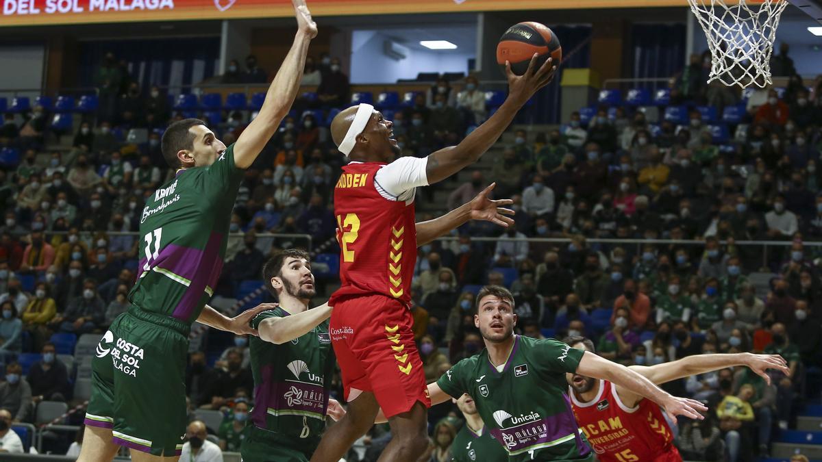 McFadden decidió el Unicaja - UCAM Murcia.