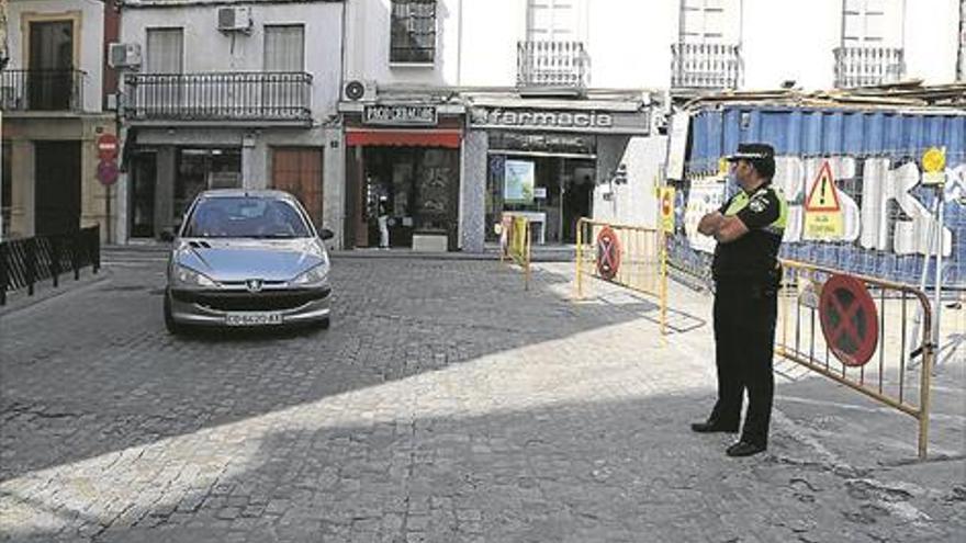 La Policía Local reordenará el tráfico en el centro urbano