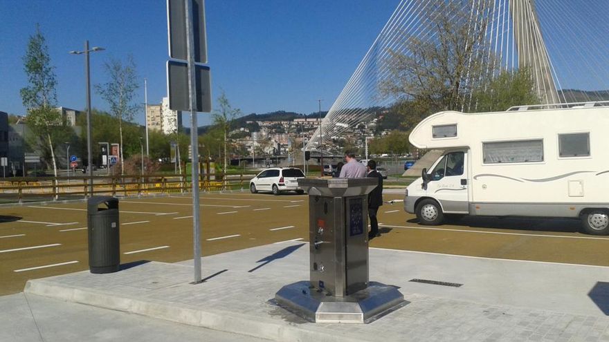 Parking de autocaravanas habilitado en la ciudad