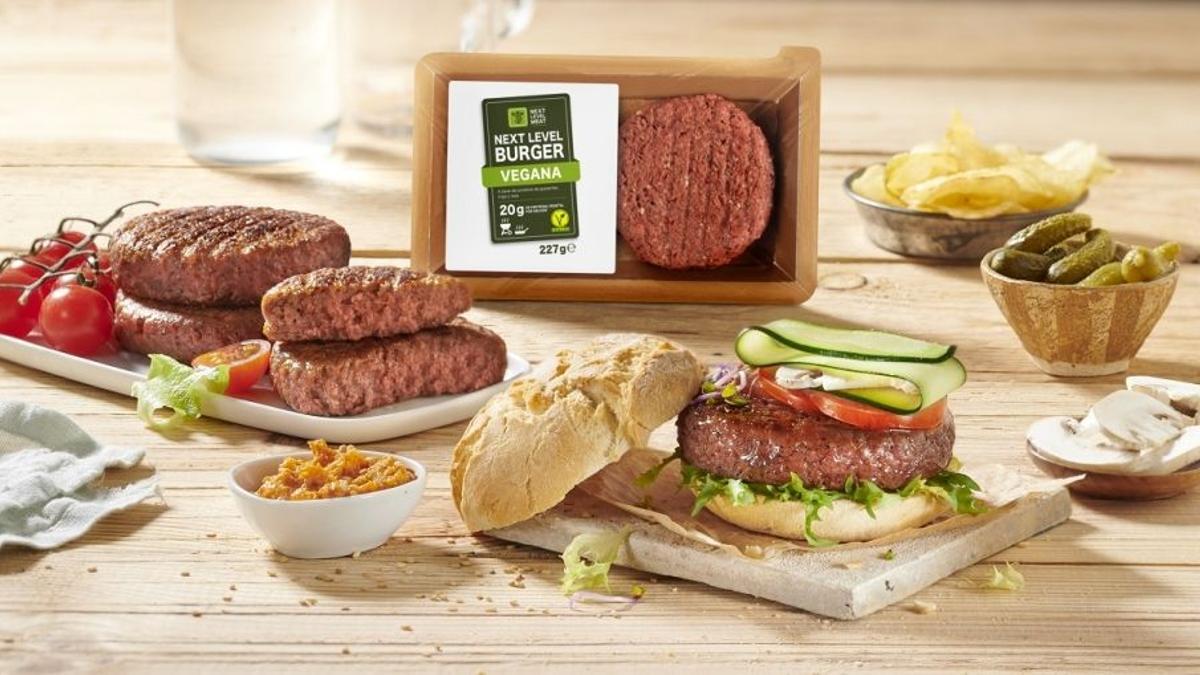 La hamburguesa vegana es uno de los productos más vendidos de Lidl