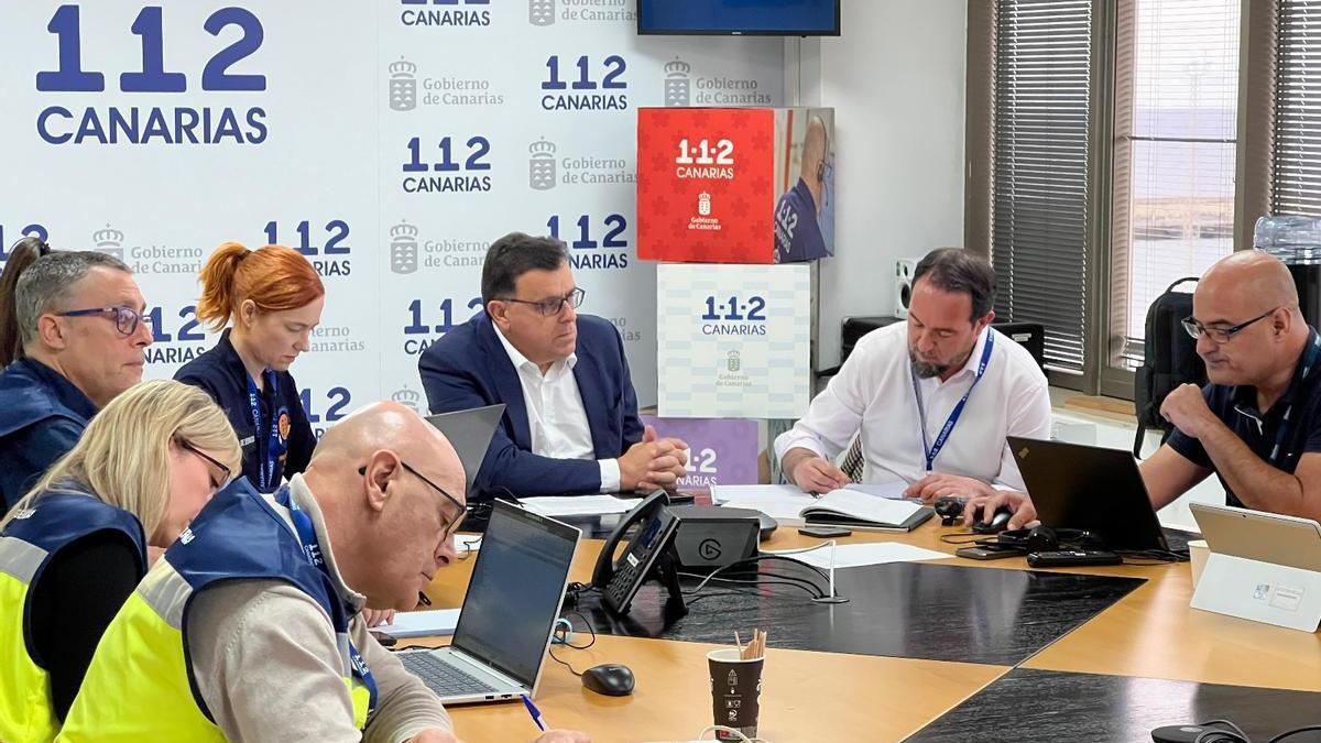 Reunión del Comité Asesor del Plateca ayer en Tenerife.
