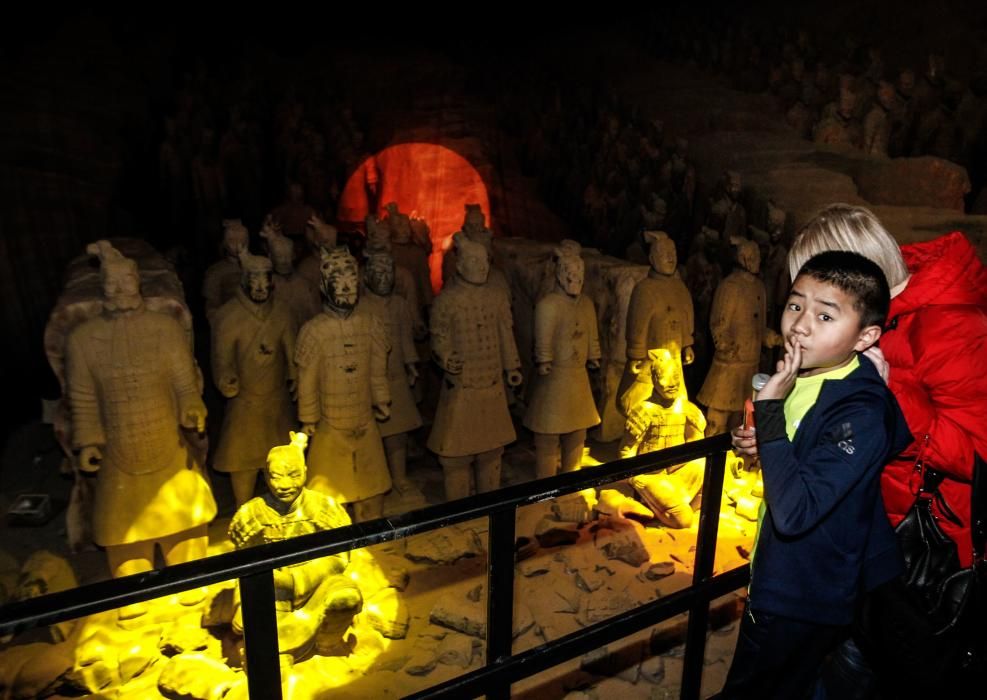 Los guerreros de Terracota, en Los Prados