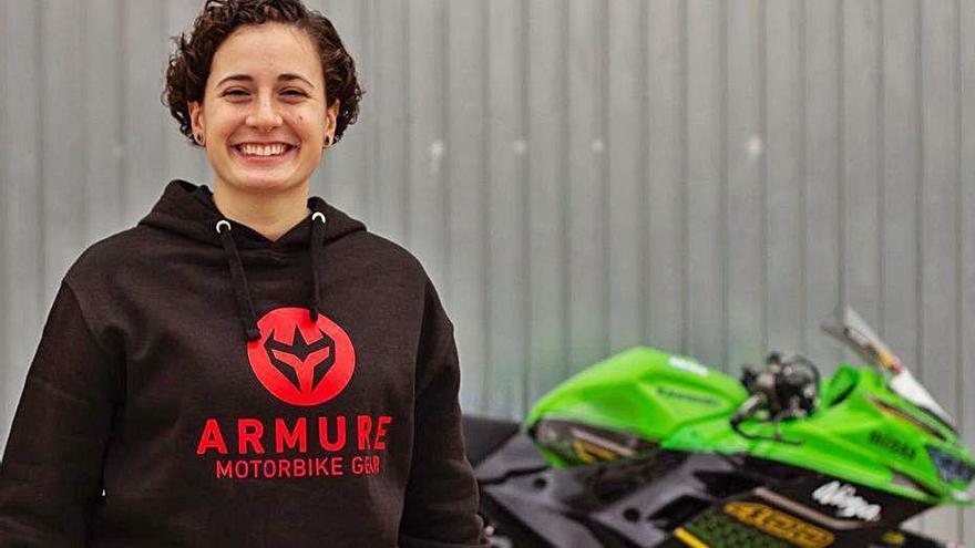 Ana Carrasco volverá a subirse a una moto en febrero tras superar una fractura de dos vértebras