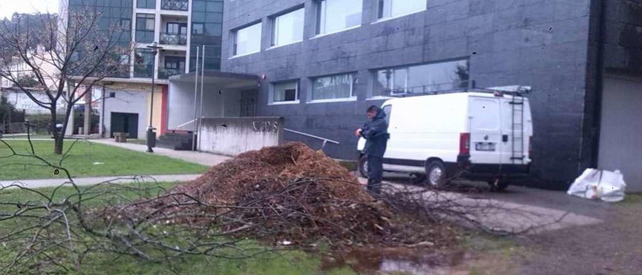 Edificio de los juzgados de Cangas. // Gonzalo Núñez