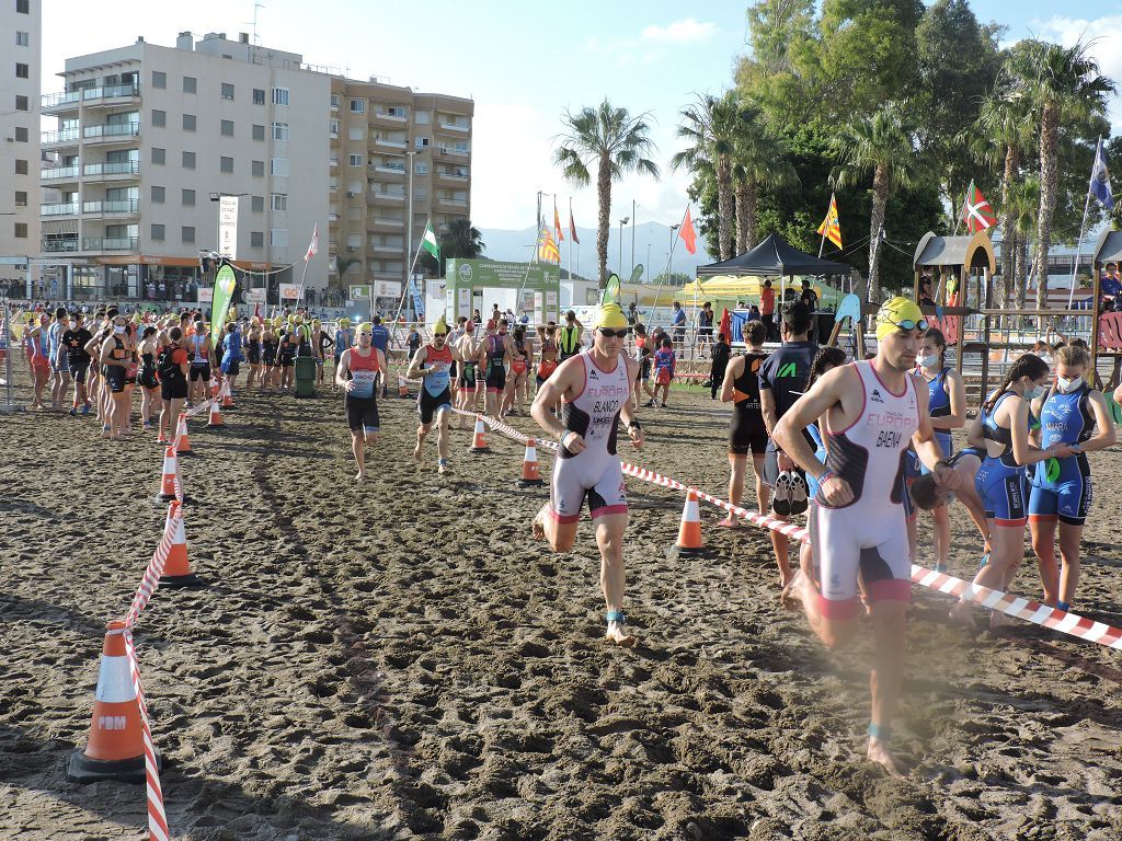 Triatlón de Águilas, primera jornada