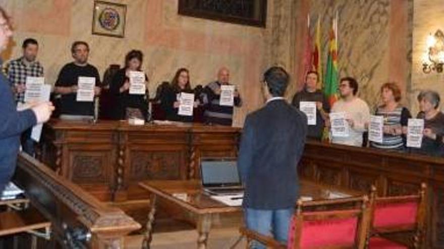 Berga mantindrà la protesta reclamant  la llibertat dels presos polítics