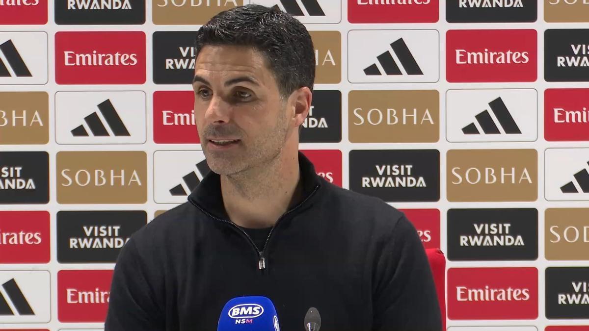 Arteta: "El Cholo es un referente absoluto"