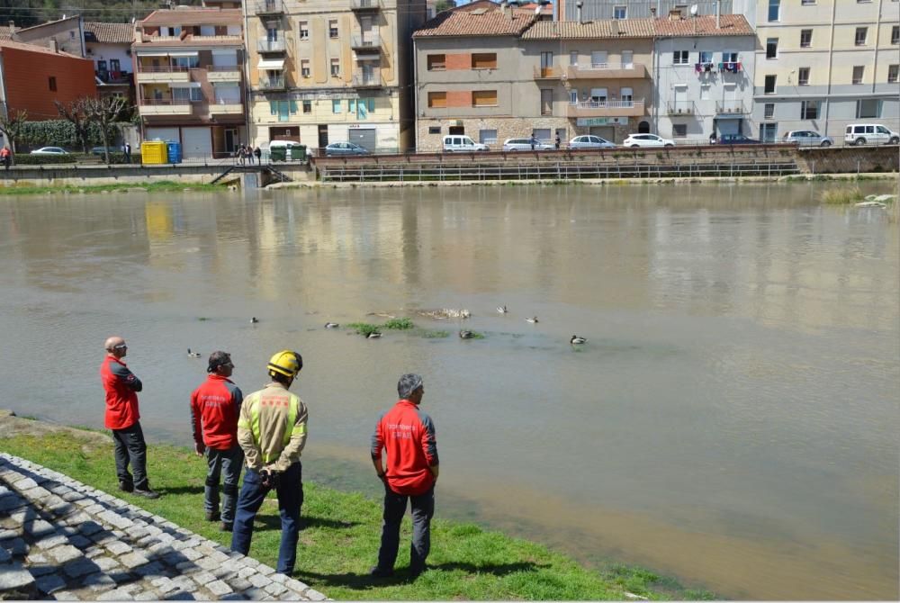 Rescat d'un home desaparegut al riu Llobregat al pas per Gironella