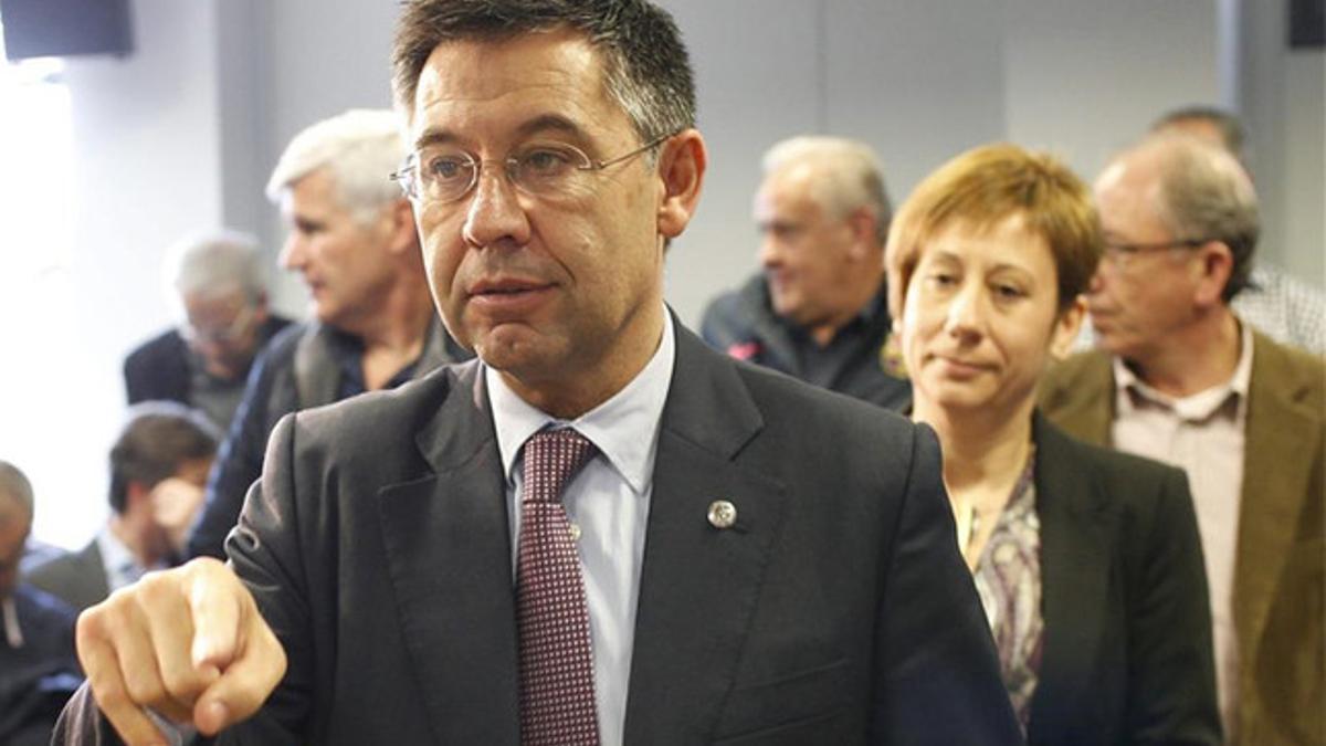 Bartomeu, el entorno y la oposición