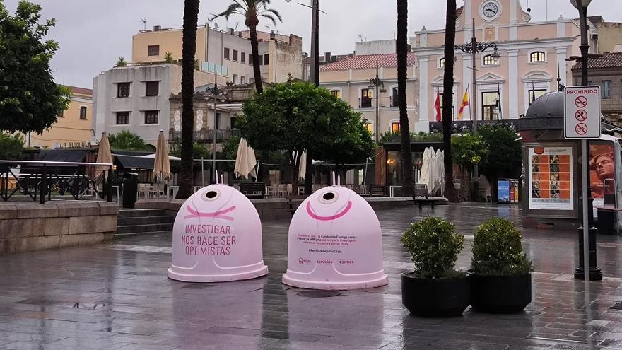 Reciclaje para luchar contra el cáncer de mama en Mérida