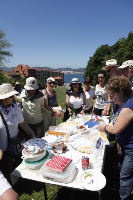 Día de Asturias en el cerro de Santa Catalina