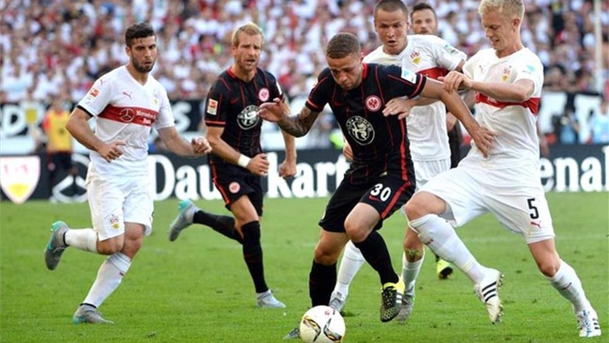 El Stuttgart perdió 1-4 ante el Eintracht de Frankfurt