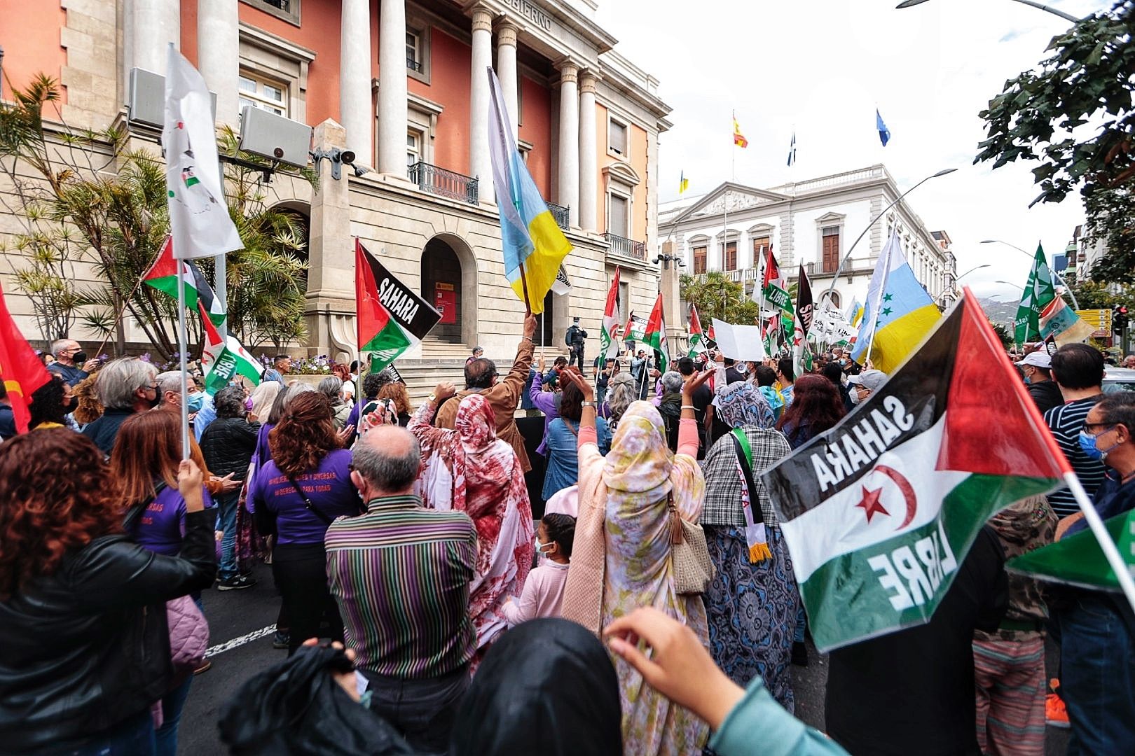 Concentración en apoyo de la autodeterminación de la causa del pueblo saharaui (26/(03/2022)