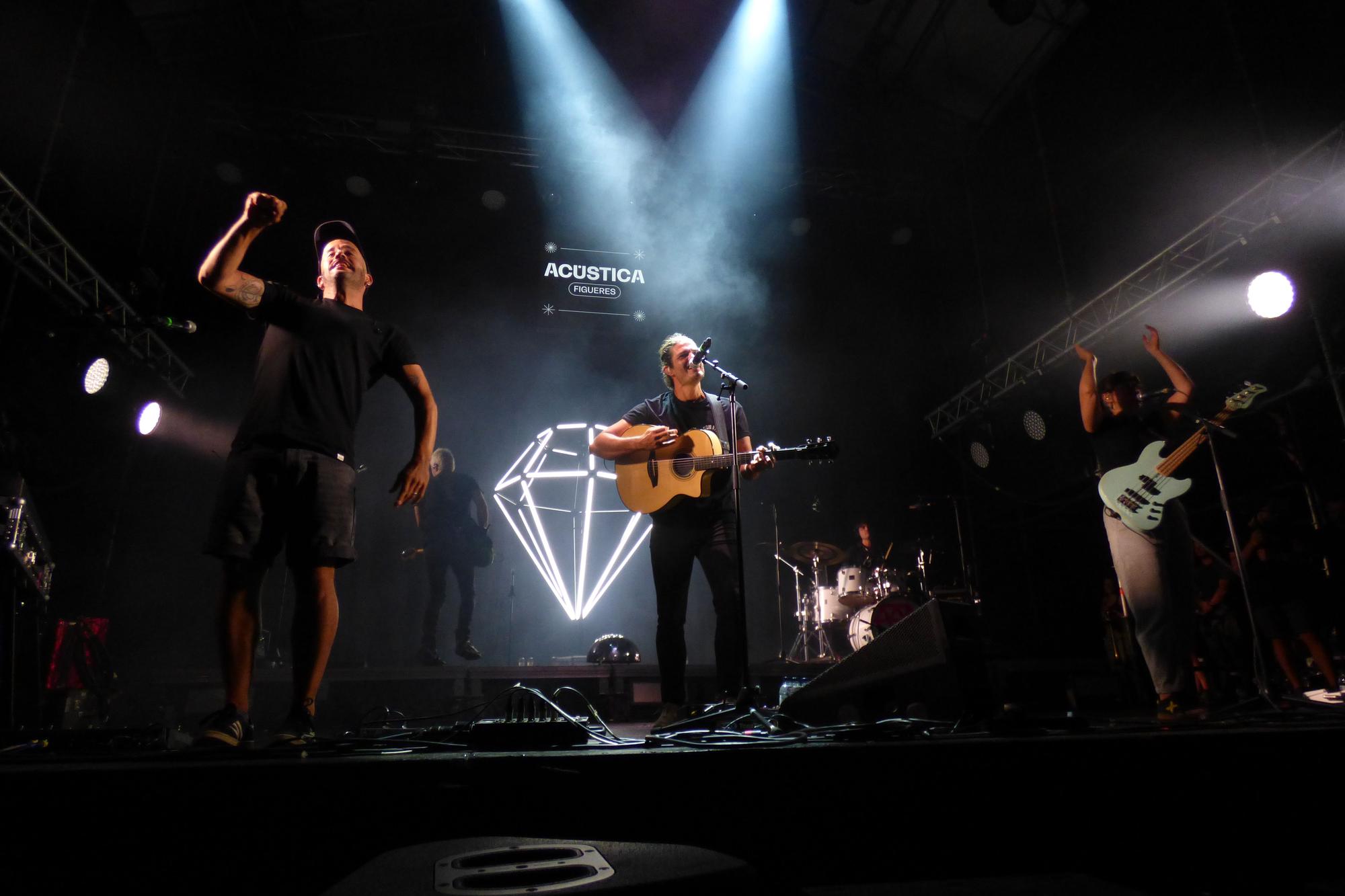 Diversitat musical en els concerts simultanis de la segona nit de l'Acústica