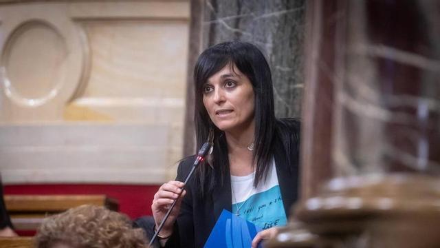 Silvia Orriols, presidenta d’Aliança Catalana, en el debat de pressupostos de juliol del 2026.
