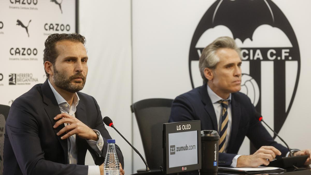Presentación de Rubén Baraja como nuevo entrenador del Valencia CF