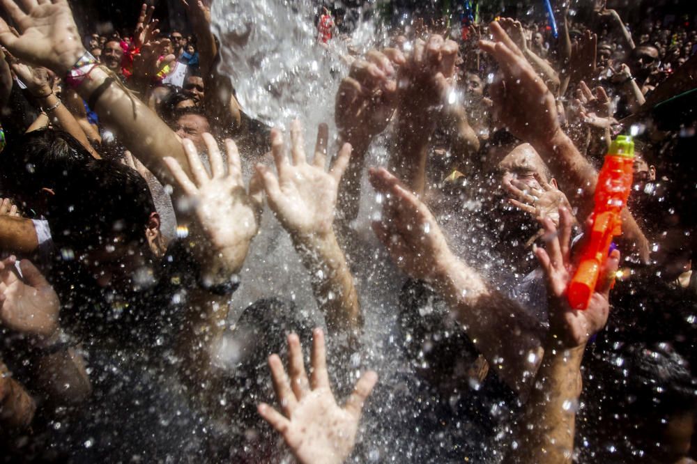 La Fiesta del Agua de Vilagarcía, en fotos