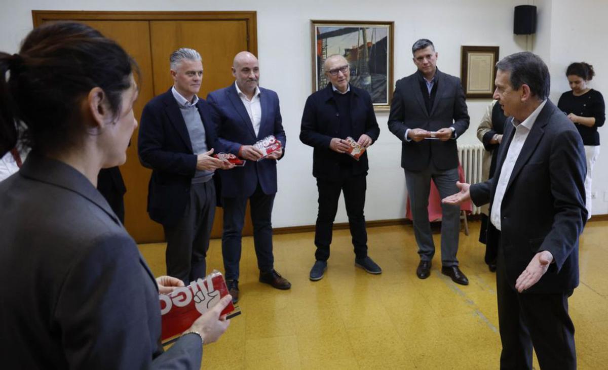 Caballero felicita al empresariado por su apoyo al deporte de Vigo