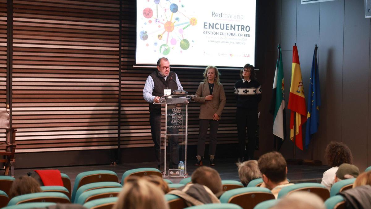 Inauguración del Encuentro de Red Maraña en el Complejo San Francisco.