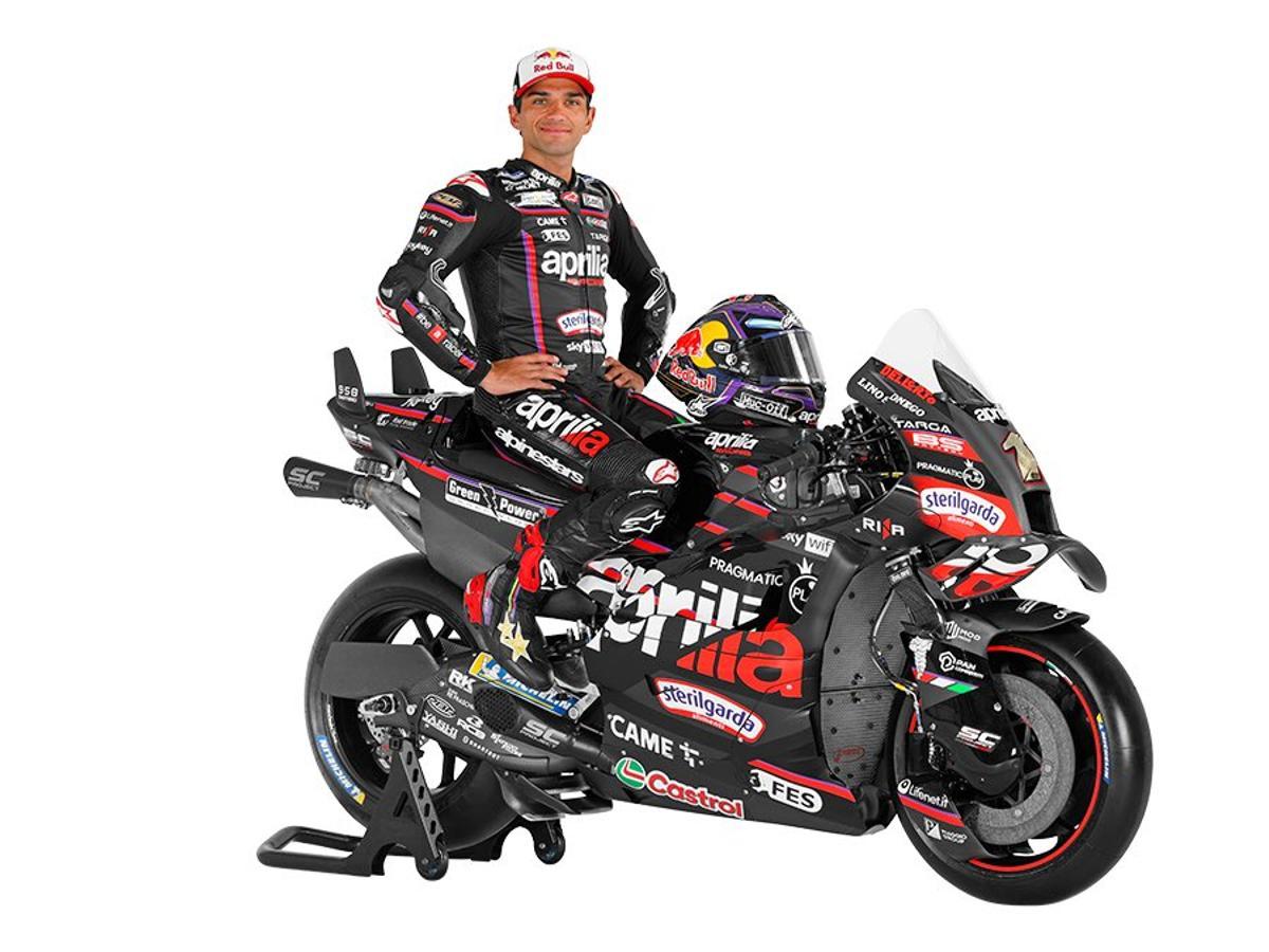 Jorge Martín con Aprilia