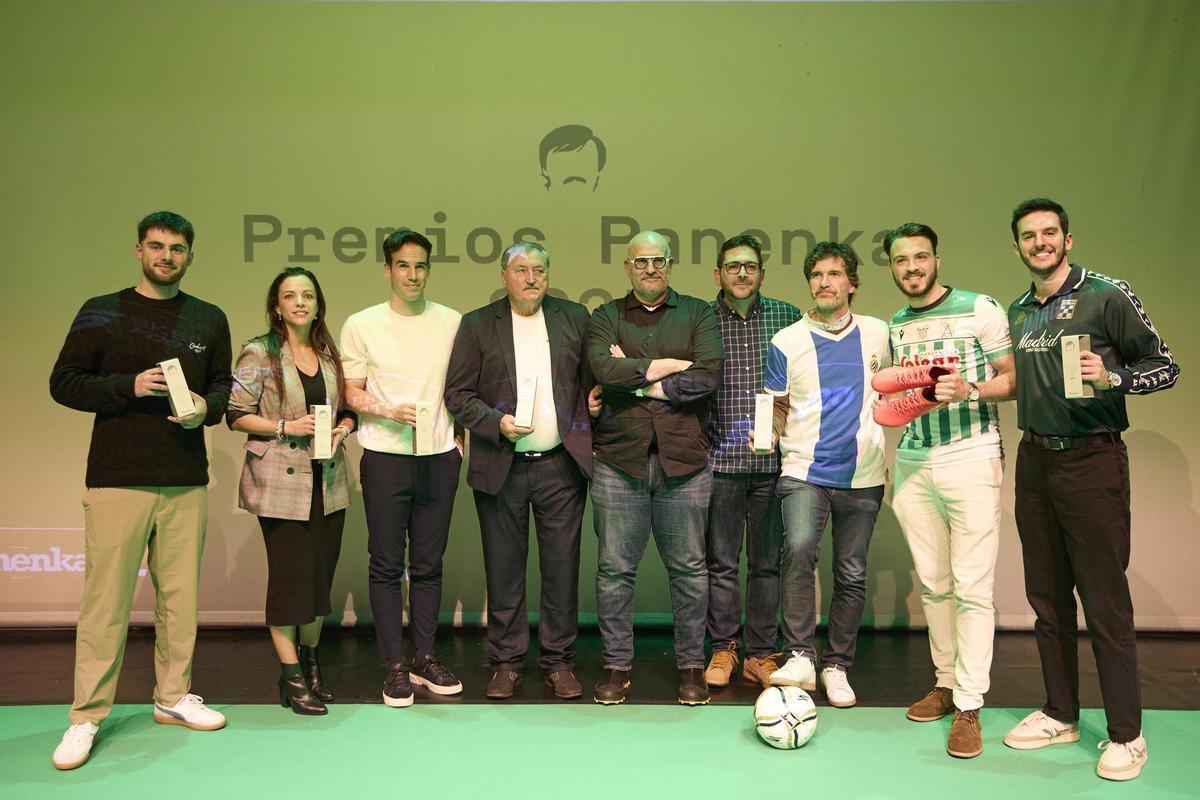 Todos los ganadores de los premios Panenka, en Madrid