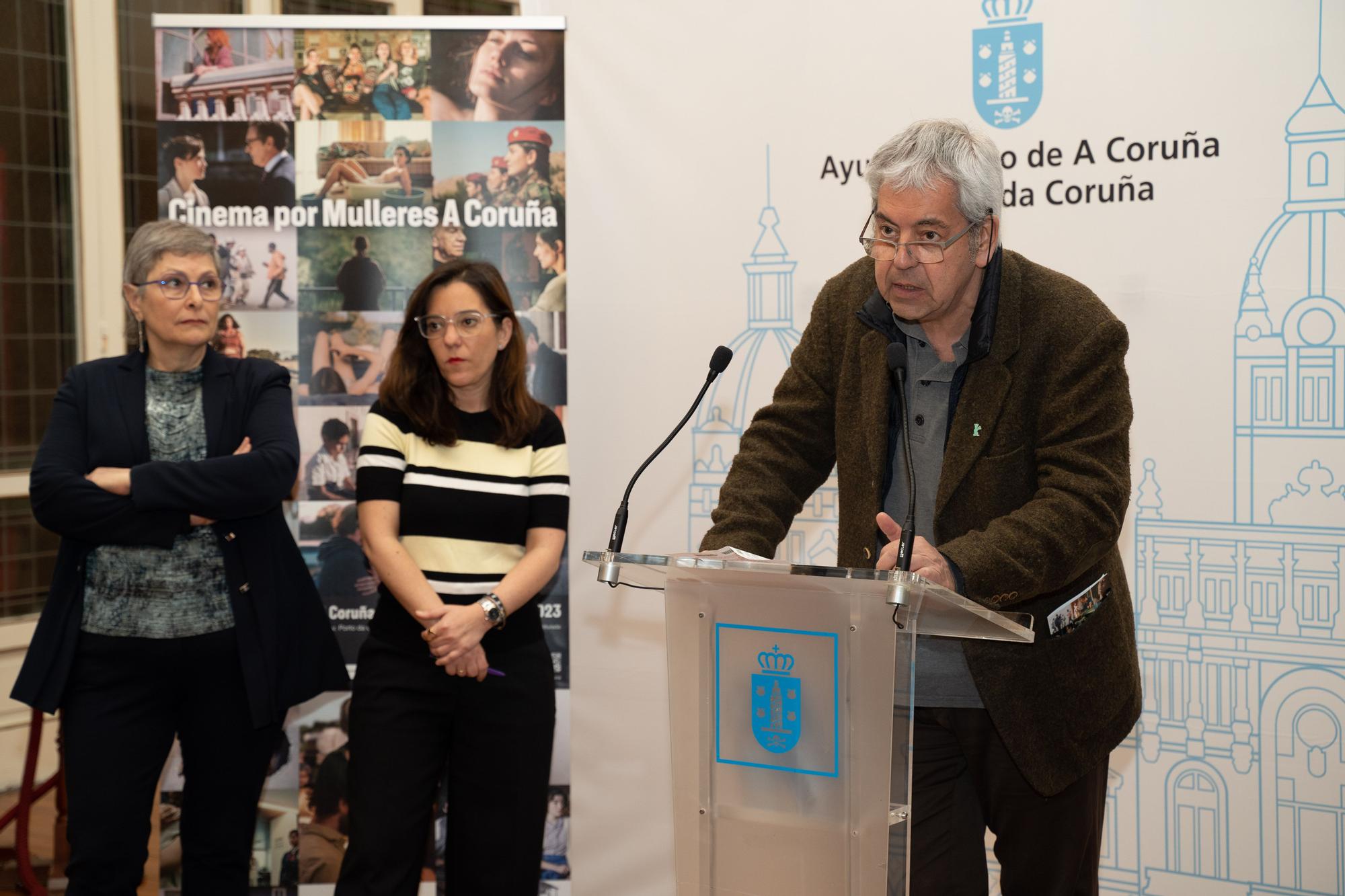 Presentación de la I Mostra de Cinema por Mulleres A Coruña