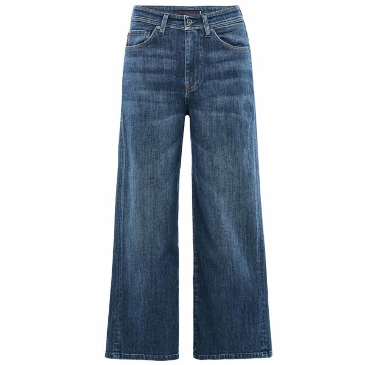 Pantalón vaquero "culotte" con efecto adelgazante, Salsa