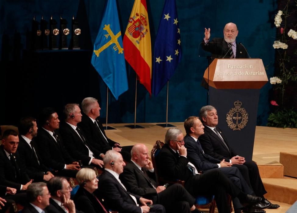 La gala de los Premios "Princesa de Asturias" 2017