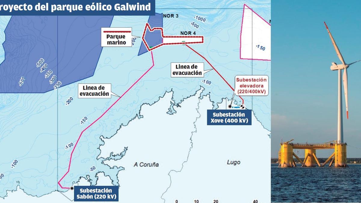 El mapa de la energía eólica marina: estas son las zonas en las