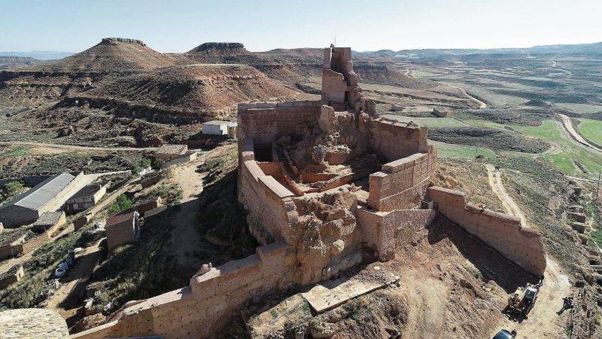 El castillo de Monreal de Ariza  sueña con abrirse a las visitas