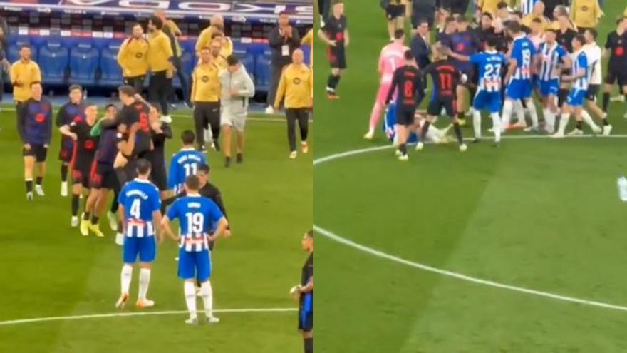 El vídeo que demuestra que Pere Milla va a buscar a los jugadores del Barça... Y después acaba en el suelo