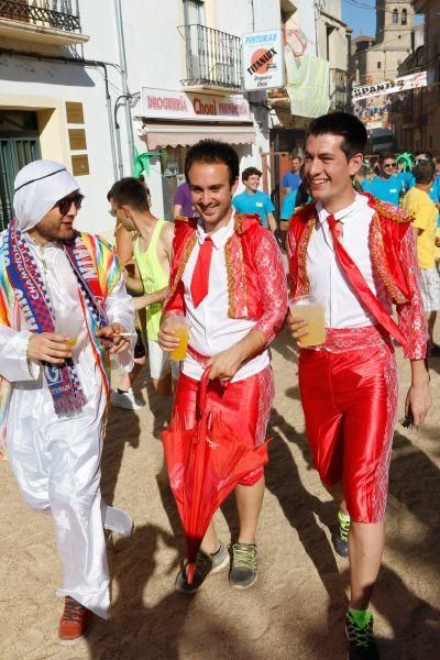 Las peñas inician las fiestas en Fuentesaúco