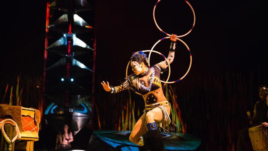 Una imatge de l&#039;espectacle &#039;Totem&#039; del Cirque du Soleil