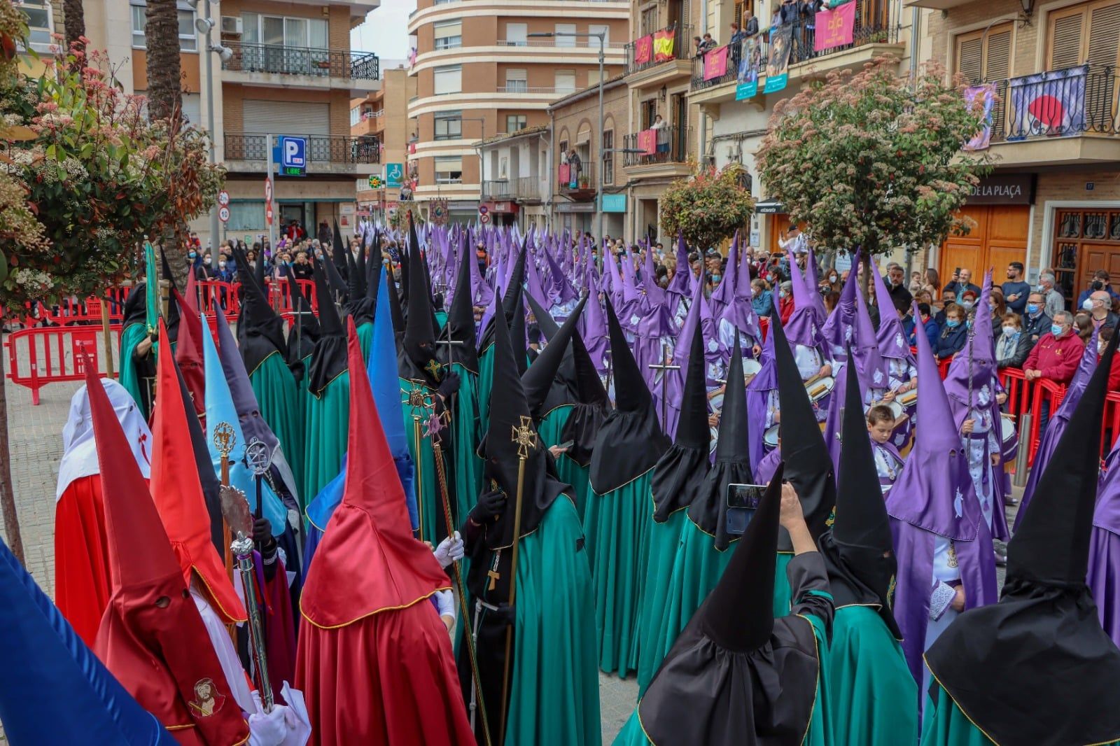 Celebración del Viernes Santo en Torrent.