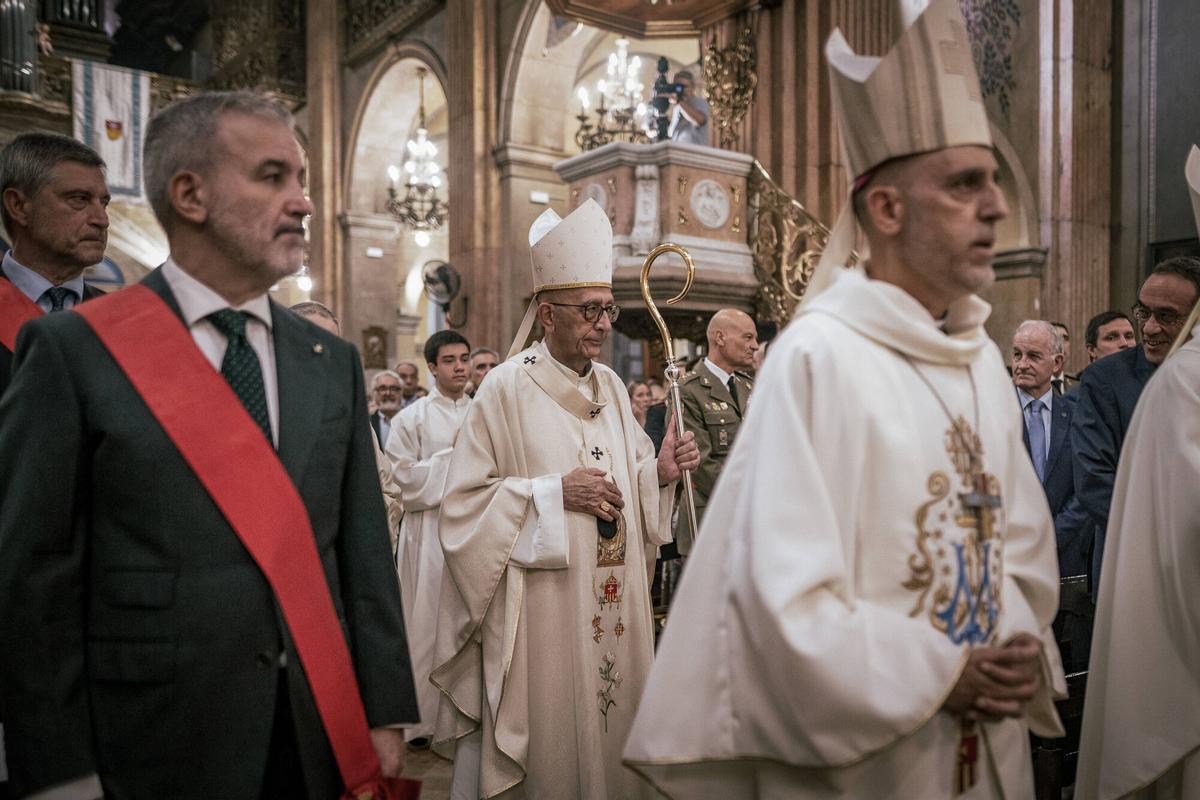 Omella se despide de la diócesis de Barcelona en su última Misa de la Mercè