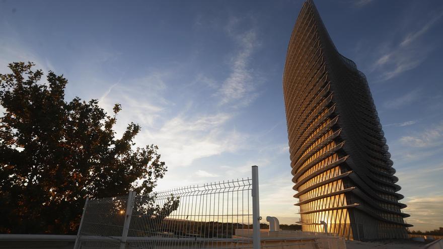 El Gobierno de Aragón quiere convertir la Torre del Agua en &quot;el faro de la logística del mundo&quot;