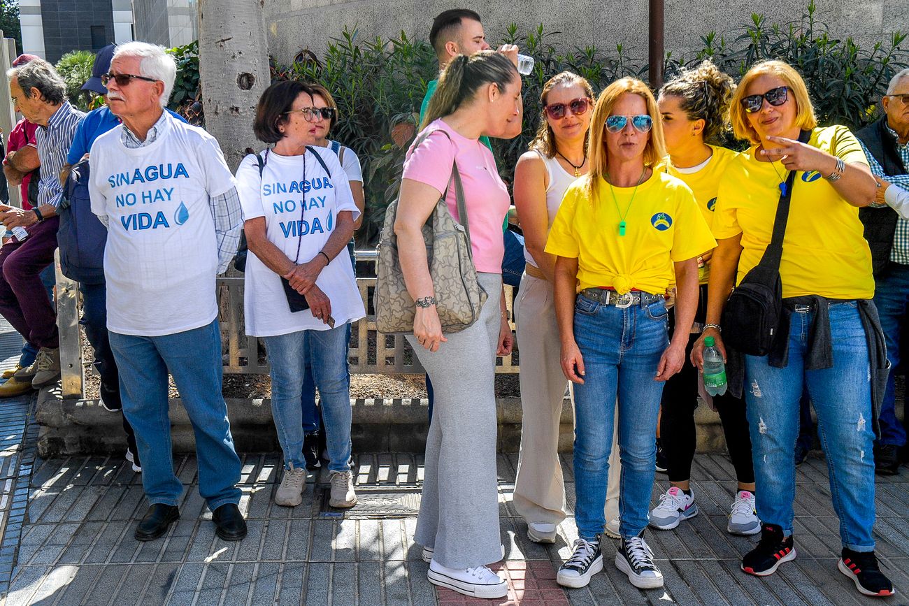 Tractorada del sector primario en Las Palmas de Gran Canaria (21/02/24)