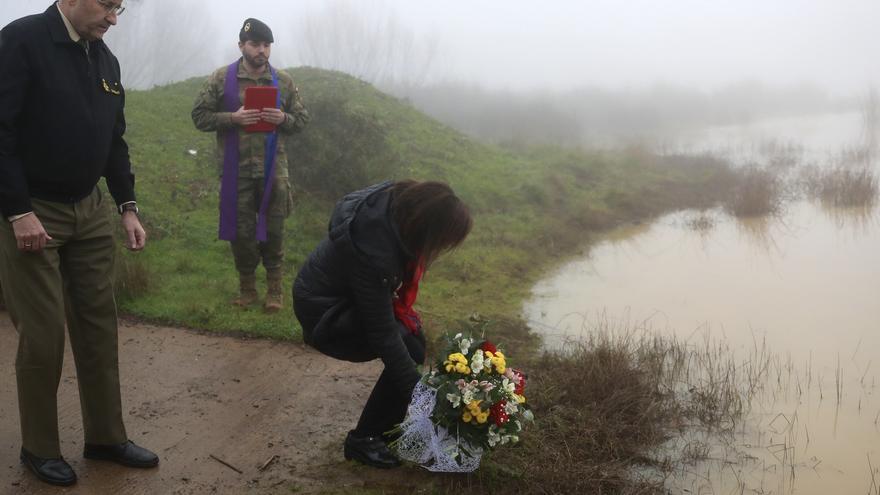 El juez recrea el cruce del lago donde murieron los dos militares en Cerro Muriano