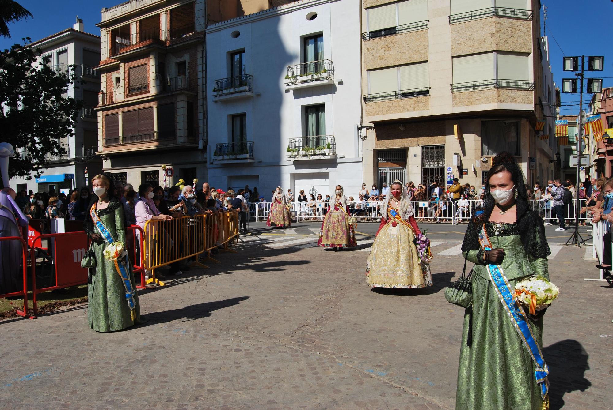 Ofrenda a la patrona de Burriana