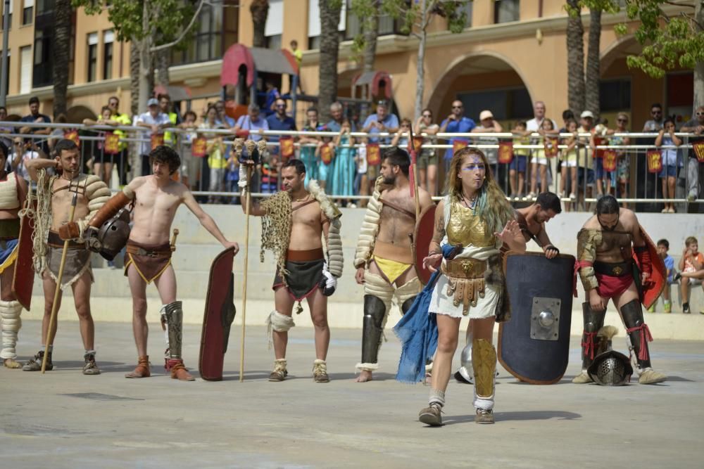 Carthagineses y Romanos: monera gladiatori