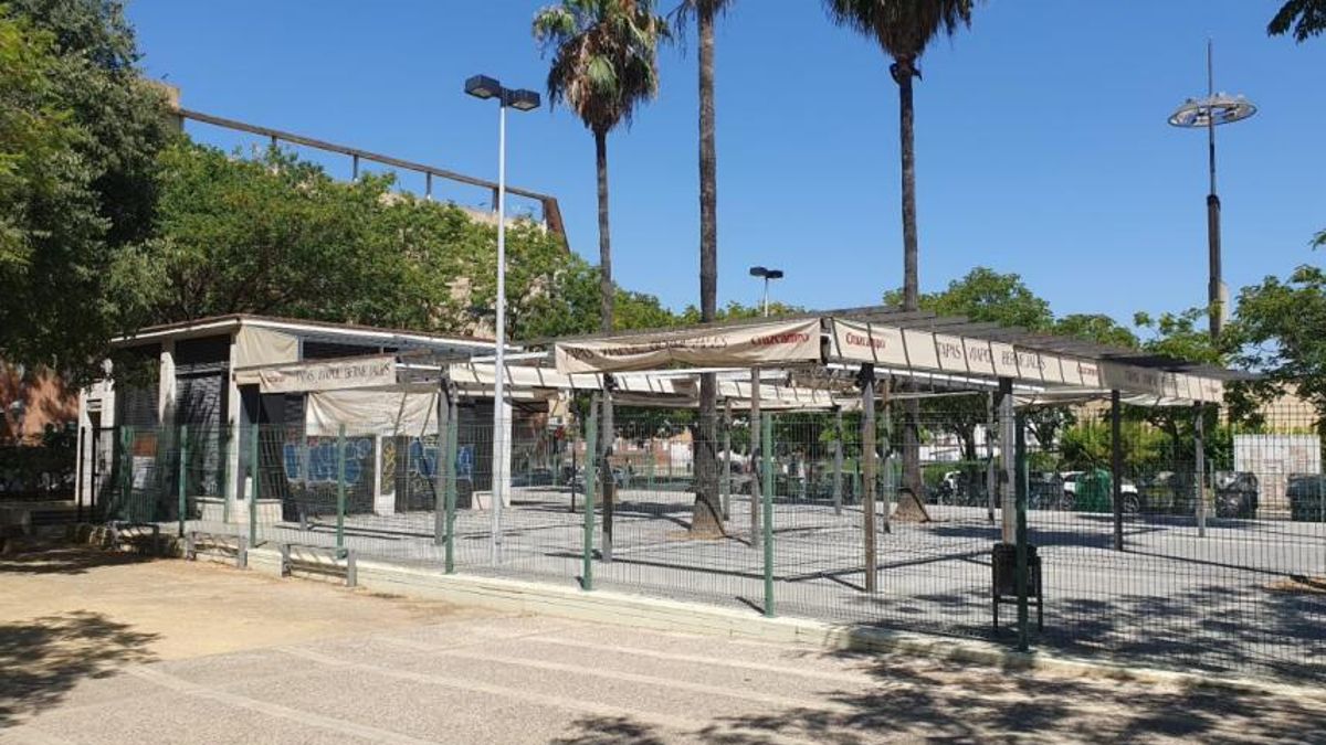 Quiosco de Los Bermejales que será reabierto próximamente en la avenida de Europa