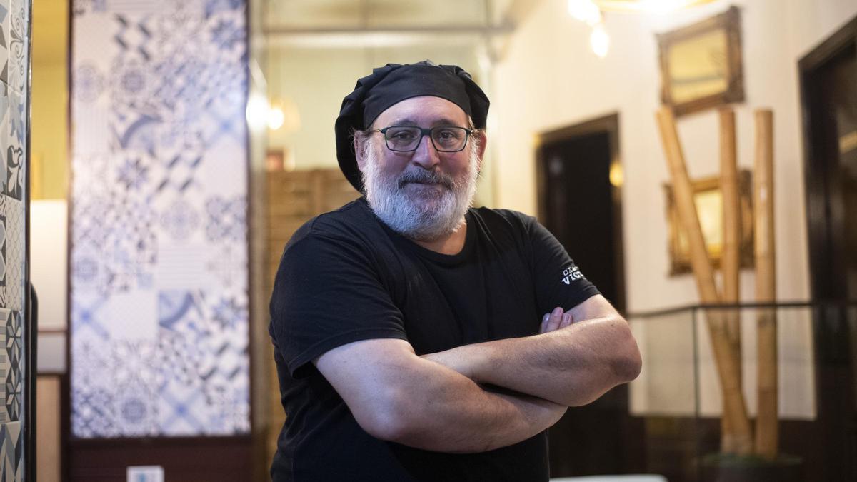 Augusto Díez, gerente y jefe de cocina del restaurante 'La trastienda de Mario y Marieta'