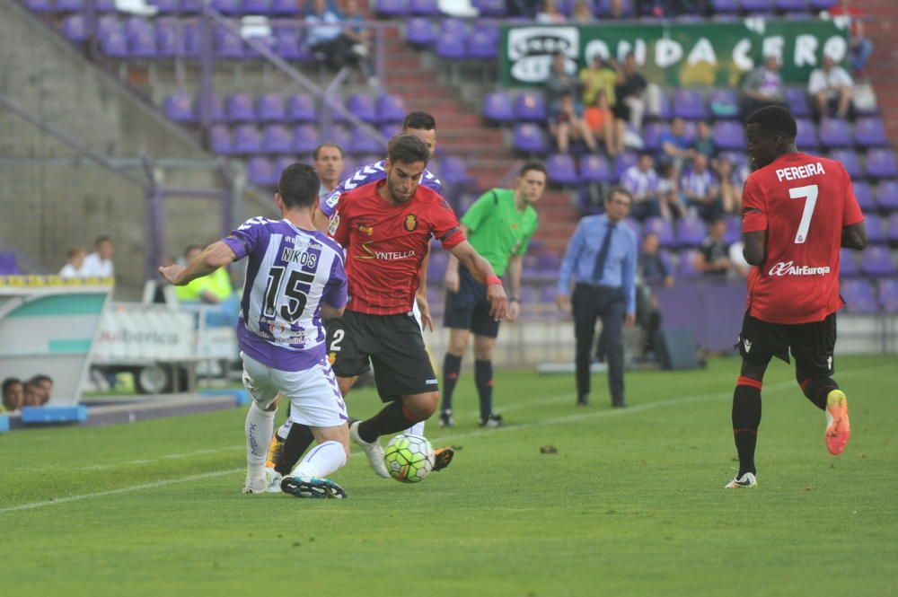 El Mallorca se salva en Valladolid