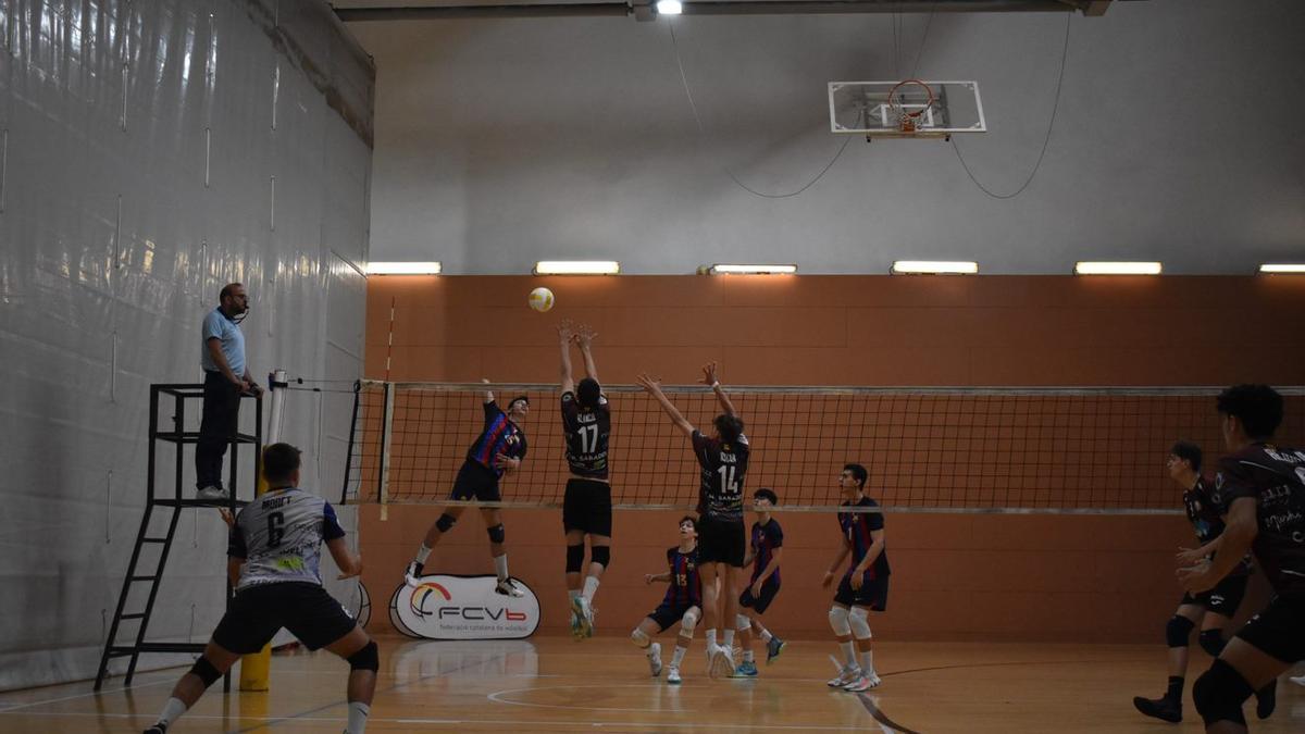 CN Sabadell Vòlei i Barça Voleibol 1ª Divisió juvenil masculina