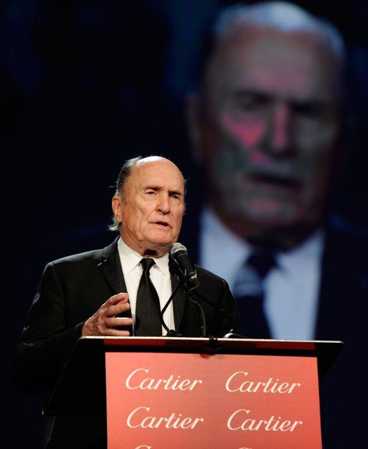 Robert Duvall hablando en la gala Palm Springs