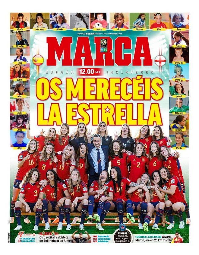 Las portadas de la prensa deportiva de hoy