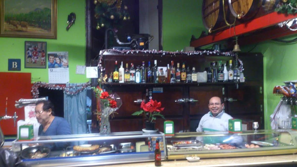 La barra de La Bodega d’en Rubén