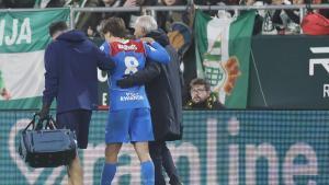 Pablo Barrios se lesionó en los cuartos de final de la Copa